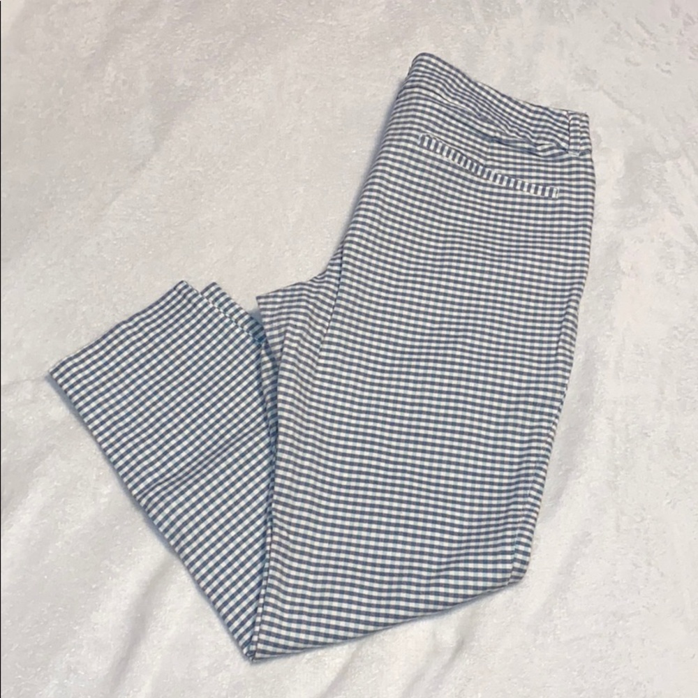 Checkered pixie pants